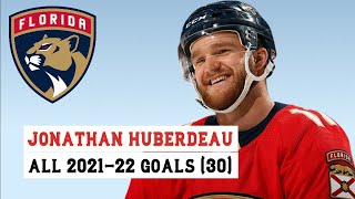 Jonathan Huberdeau 11 All 30 Goals of the 202122 NHL Season [upl. by Sivet978]