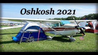 Flying into Oshkosh 2021 AirVenture Fisk Arrival WITH TIPS [upl. by Stillmann]