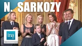 Lquotinvestiture de Nicolas Sarkozy à la présidence de la République  Archive INA [upl. by Okir6]