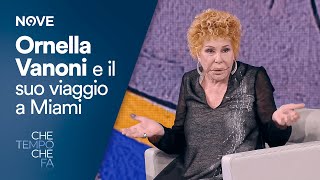 Che tempo che fa  Ornella Vanoni e il suo diario quotRacconto il mio viaggio a Miamiquot [upl. by Ettevey]