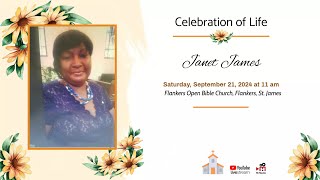 Celebrating the life of Janet James [upl. by Nesyla]