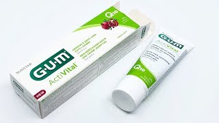 Sunstar GUM ActiVital Q10 Fresh Mint 75ml [upl. by Starlin]