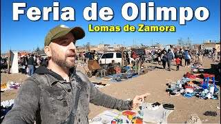 FERIA de OLIMPO 📍Lomas de Zamora  La feria barrial que no para de crecer [upl. by Ymor643]