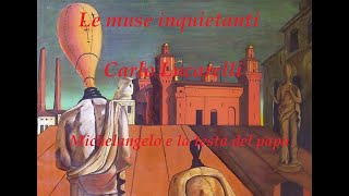 Carlo Lucarelli racconta Michelangelo e la testa del papa [upl. by Ardnasxela]