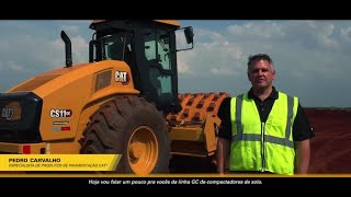 Compactadores de solo CAT® CS11GC [upl. by Nroht]