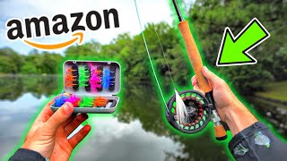 I Bought Amazons CHEAPEST Fly Fishing KIT Is It Worth It [upl. by Arrais984]