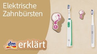 dm erklärt Gesunde Zähne durch Zähneputzen mit elektrischer Zahnbürste [upl. by Eelaras650]