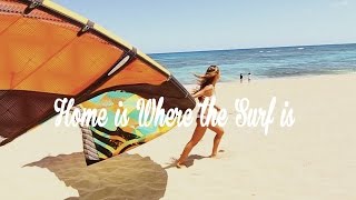 Moona Whyte kitesurfing  Home is where the surf is [upl. by Pascoe]