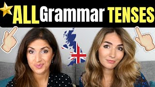 ALL 12 ENGLISH GRAMMAR TENSES English Grammar Lesson [upl. by Ereynihc]