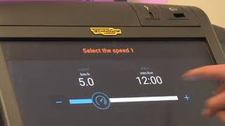 Technogym Treadmill  Speed Shift Tutorial [upl. by Navy]