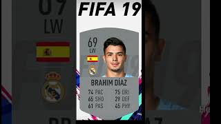 Brahim Diaz Fifa evolution fifa17fs24 [upl. by Asena]