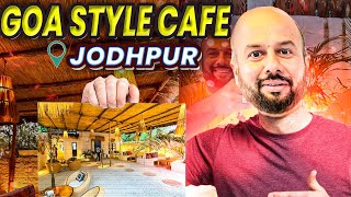 Goa style cafe in jodhpur  KREQ  Street Food India [upl. by Elocyn288]