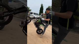 Yamaha’s New Stunt Bike for Kids shorts yamaha minibike bike [upl. by Ludwigg]