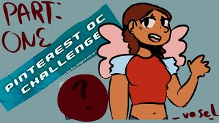 Emma Artly Pinterest OC Challenge part 1 [upl. by Noivert169]