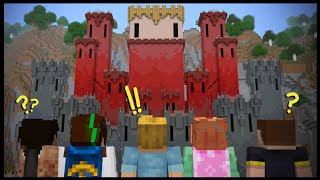 I Built a Castle in Minecraft and asked my Friends to Break In [upl. by Priest745]