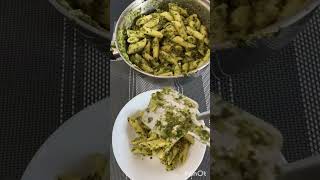 Pesto pasta recipe full video available in channeldo checkout😃 [upl. by Maharva]