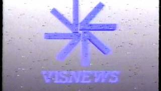 Visnews  satellite feed  logo and countdown 1990 [upl. by Ecienal202]