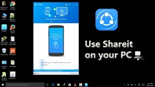 How to use Shareit on Pc latest Version 340 [upl. by Dorene]