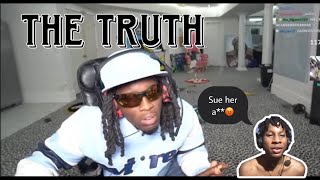 Reacting to Kia Cenat exposing clout chaser  Hes Suing Her [upl. by Rocher]