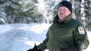 Ontarios longest manmade ice trail at Arrowhead Provincial Park [upl. by Bouley]