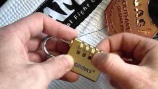 Combination lock brinks [upl. by Bowman]