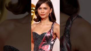 ZENDAYA IN OSCARS 🔥💗zendaya bvlgari oscars [upl. by Aidin]