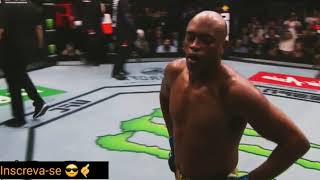 ADESANYA VS ANDERSON SILVA MELHORES MOMENTOS HIGHLIGHTS [upl. by Guillema]