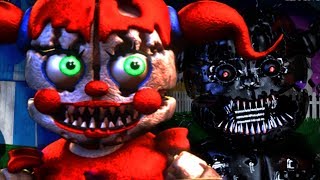 THE NIGHTMARE FUNTIME ANIMATRONICS RETURN IN A NEW LOCATION  Babys Nightmare Circus Bike Fighter [upl. by Rednazxela]