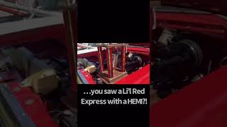 The BEST engine swap in a Li’l Red Express mopar dodge lilredexpress hemi muscletruck 426hemi [upl. by Desta]