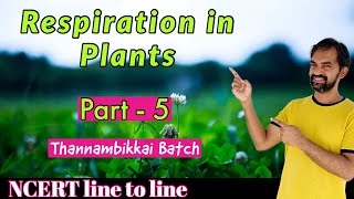 Respiration in plants class 11  Part 3  NCERT line by line explained [upl. by Zeralda]