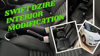 Swift Dzire Interior Modification  Bucket Seat Alteration  Malayalam [upl. by Dao]