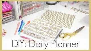 DIY How I Made My Daily Planner  erisaxo [upl. by Darrel]