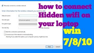 SMART GURU  how to connect Hidden Wifi network [upl. by Htezzil]