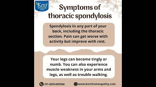 Thoracicspondylosisthroacicspondylosisdrkukrejakalanikenthomeopathyclinichiranandanipowaimumbai [upl. by Seema774]