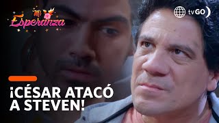 ¡Cesar intenta ahorcar a Steven por contarle la verdad a Elsa  Mi Esperanza 06082018 [upl. by Anayhd]