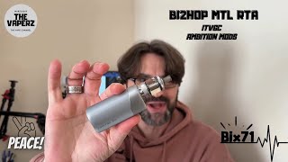 Bi2hop Mtl RTA  By TvGc amp Ambition Mods  My2Cent vape mtl tvgc ambitionmods [upl. by Bernardo107]