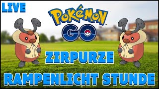 Rampenlicht Stunde Zirpurze Spotlight Hour Kricketot amp Käfer Event  Pokemon Go Live [upl. by Raynata]