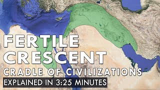 The Fertile Crescent history and geography Cradle of Civilizations  Short Documentary ENGLISH [upl. by Darda]