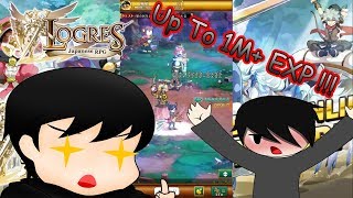 Logres  How To Fast Lvl Up Jp ver Event [upl. by Ettigdirb]