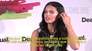 Adriana Lima quot¡Es cierto me confunden con Irina Shaykquot [upl. by Torrie595]