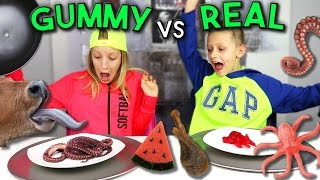 GUMMY vs REAL 2 [upl. by Viglione]