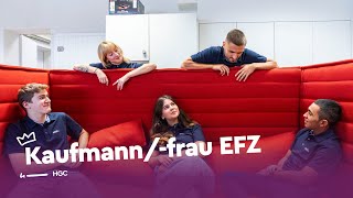 Lehre als Kaufmannfrau EFZ  HGC  Lehrstellenvideo  Yousty [upl. by Lorita]