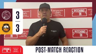 Taunton Town FC 3  3 Gloucester City AFC  Post Match Interview  Southern League Premier South [upl. by Leziar]