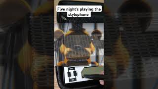 five nights at freddys theme with the stylophone stylophone instruments viral shorts [upl. by Bryn676]