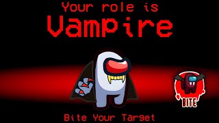 Among Us  New Vampire Impostor Role Gameplay  100 IQ Gameplay Masterclass [upl. by Yatnod]