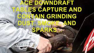 DOWNDRAFT TABLE Ace Grinding Downdraft Tables [upl. by Denoting]