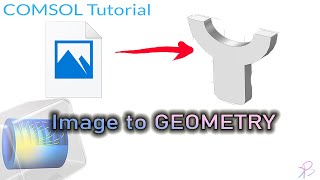 How to convert image to COMSOL geometry [upl. by Albers961]