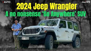 2024 Jeep Wrangler Review A No Nonsense ‘Go Anywhere’ SUV  Jeep Wrangler 2024  Express Drives [upl. by Fabio602]