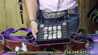 Custom Tack with Swarovski Crystals [upl. by Salena]