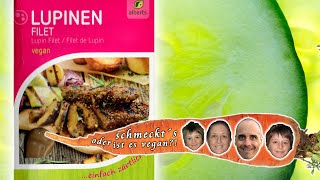 Produkttest Alberts® Lupinien Filet vegan Fleischersatz vegan  SY00102 [upl. by Scholem]